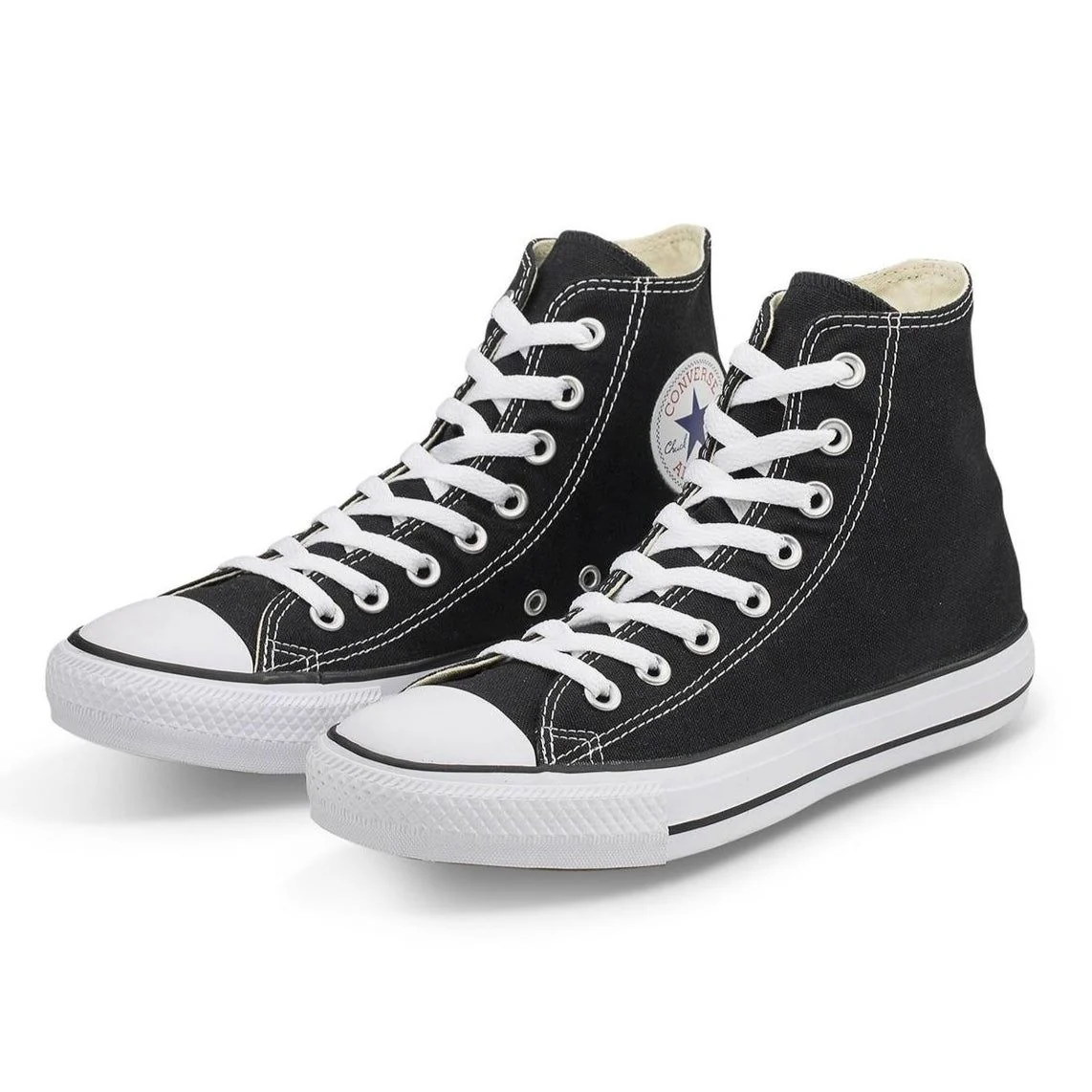 Converse All star אולסטאר סניקרס גבוהות בצבע שחור נשים וגברים - Image 10