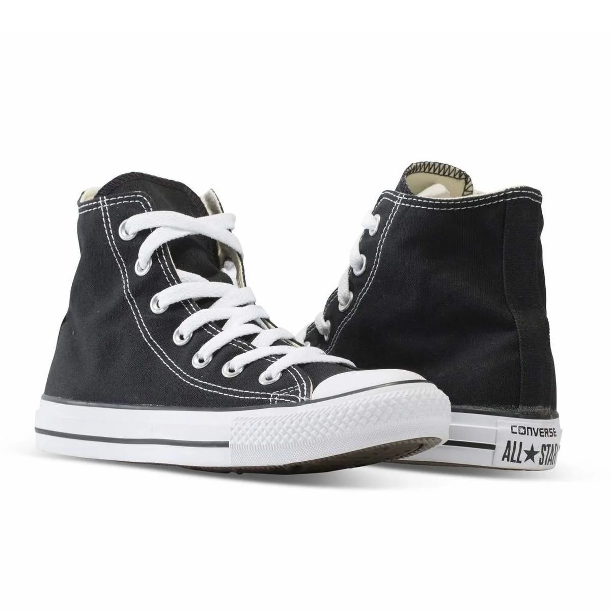 Converse All star אולסטאר סניקרס גבוהות בצבע שחור נשים וגברים - Image 12