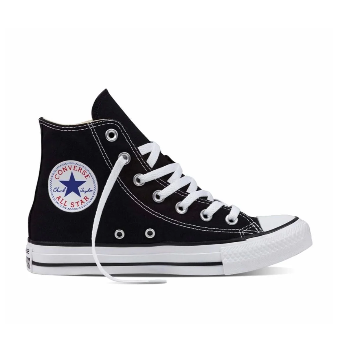Converse All star אולסטאר סניקרס גבוהות בצבע שחור נשים וגברים - Image 9
