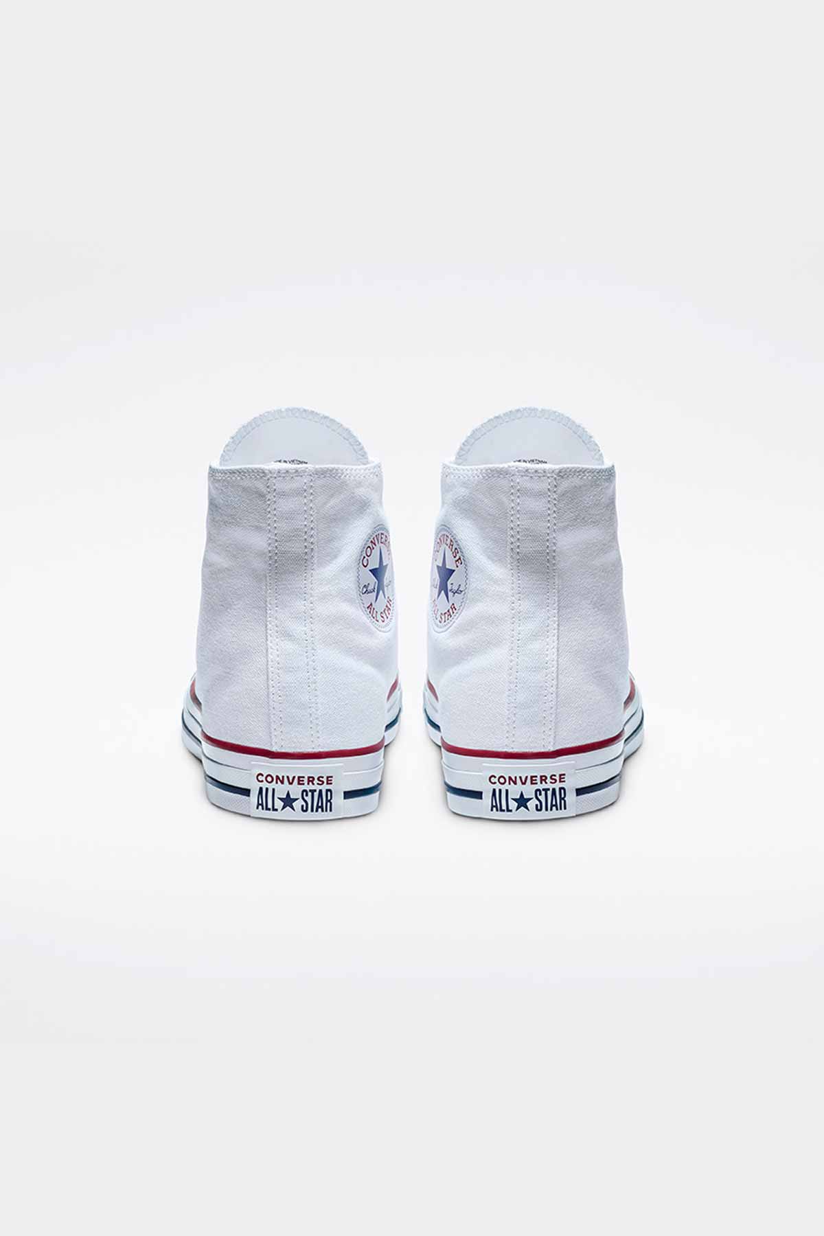 Converse All star אולסטאר סניקרס גבוהות בצבע לבן נשים וגברים - Image 4