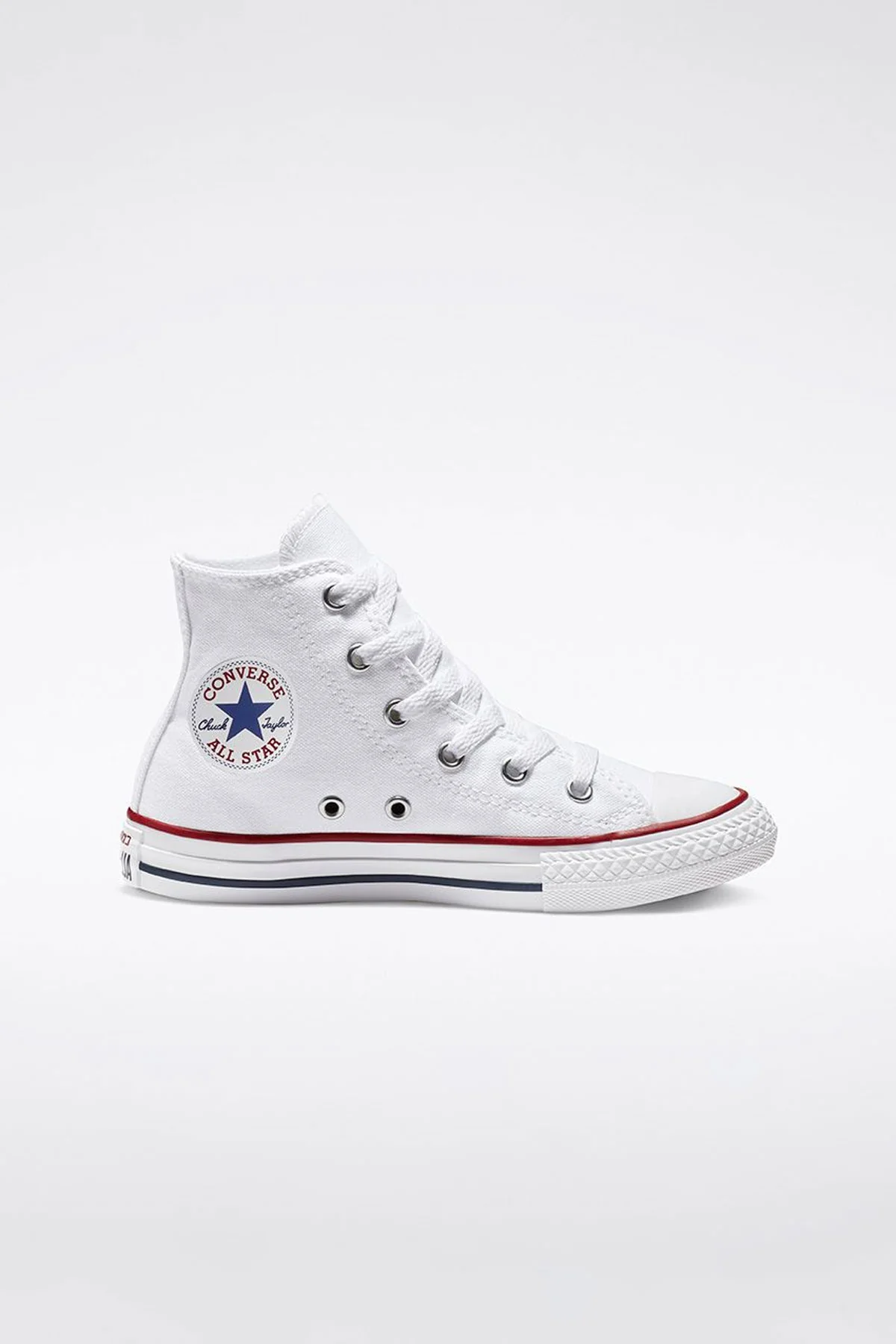 Converse All star נעלי סניקרס אולסטאר גבוהות בצבע לבן לילדים - Image 2