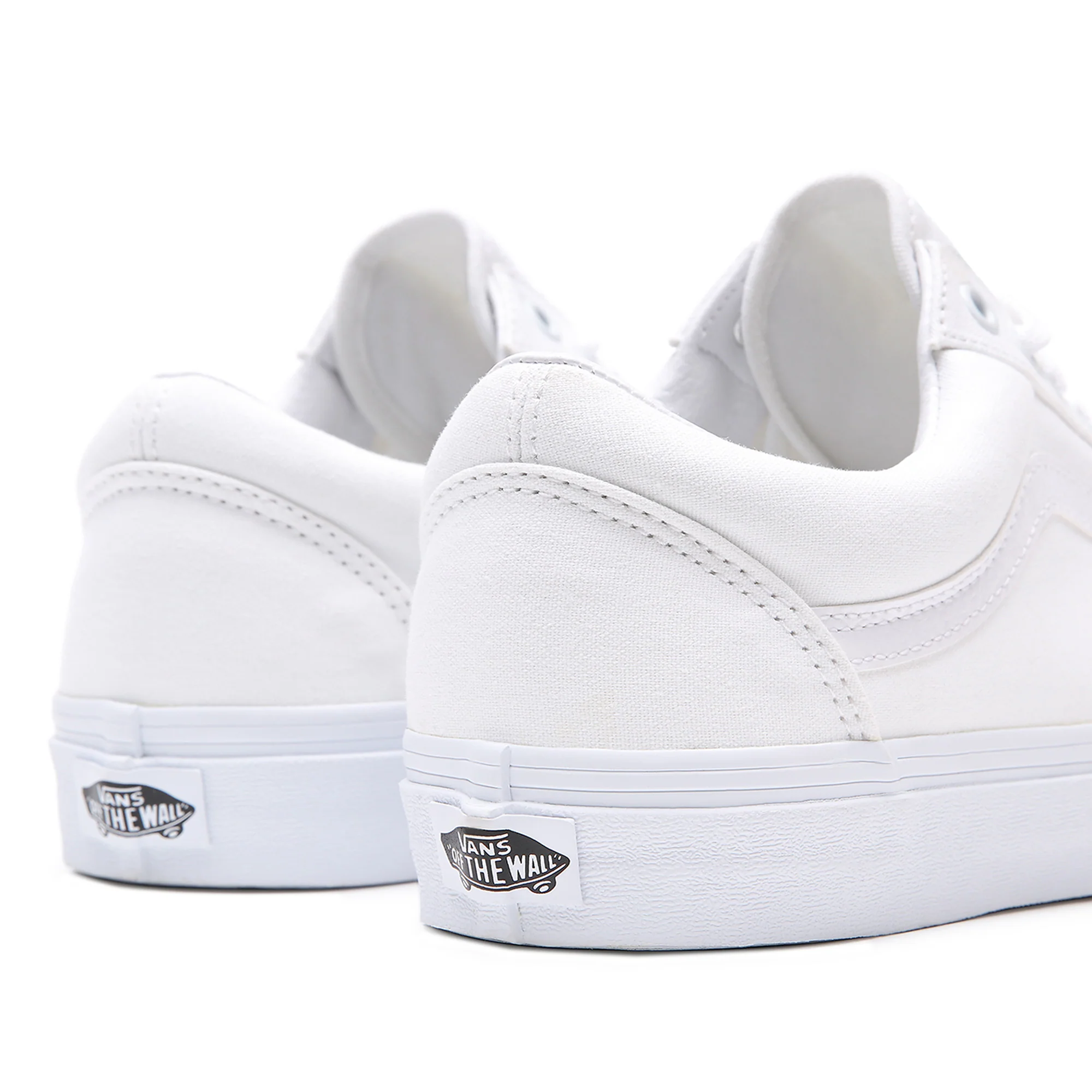 Vans נעלי סניקרס ואנס Old Skool בצבע לבן לנשים ולגברים - Image 11