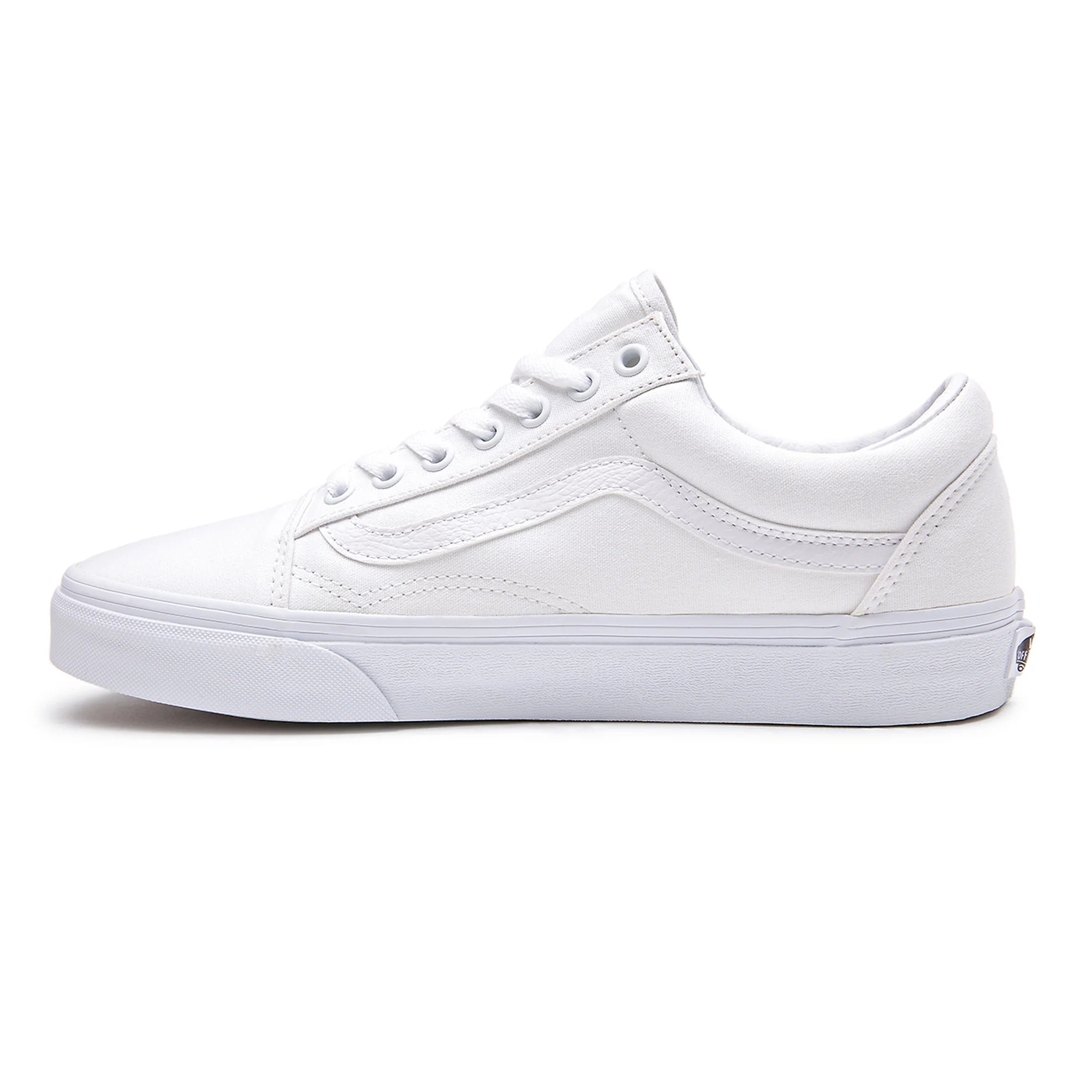 Vans נעלי סניקרס ואנס Old Skool בצבע לבן לנשים ולגברים - Image 7