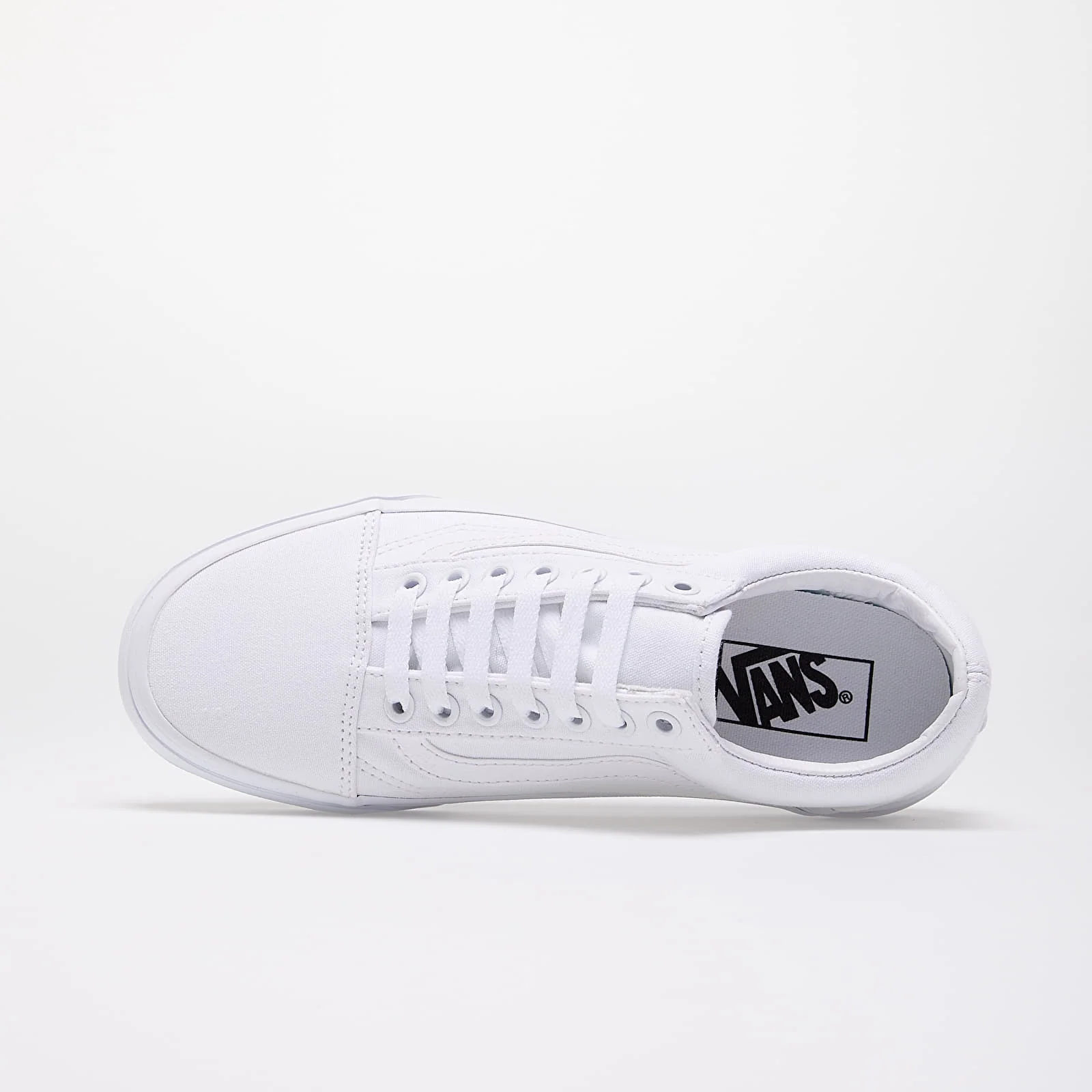 Vans נעלי סניקרס ואנס Old Skool בצבע לבן לנשים ולגברים - Image 8