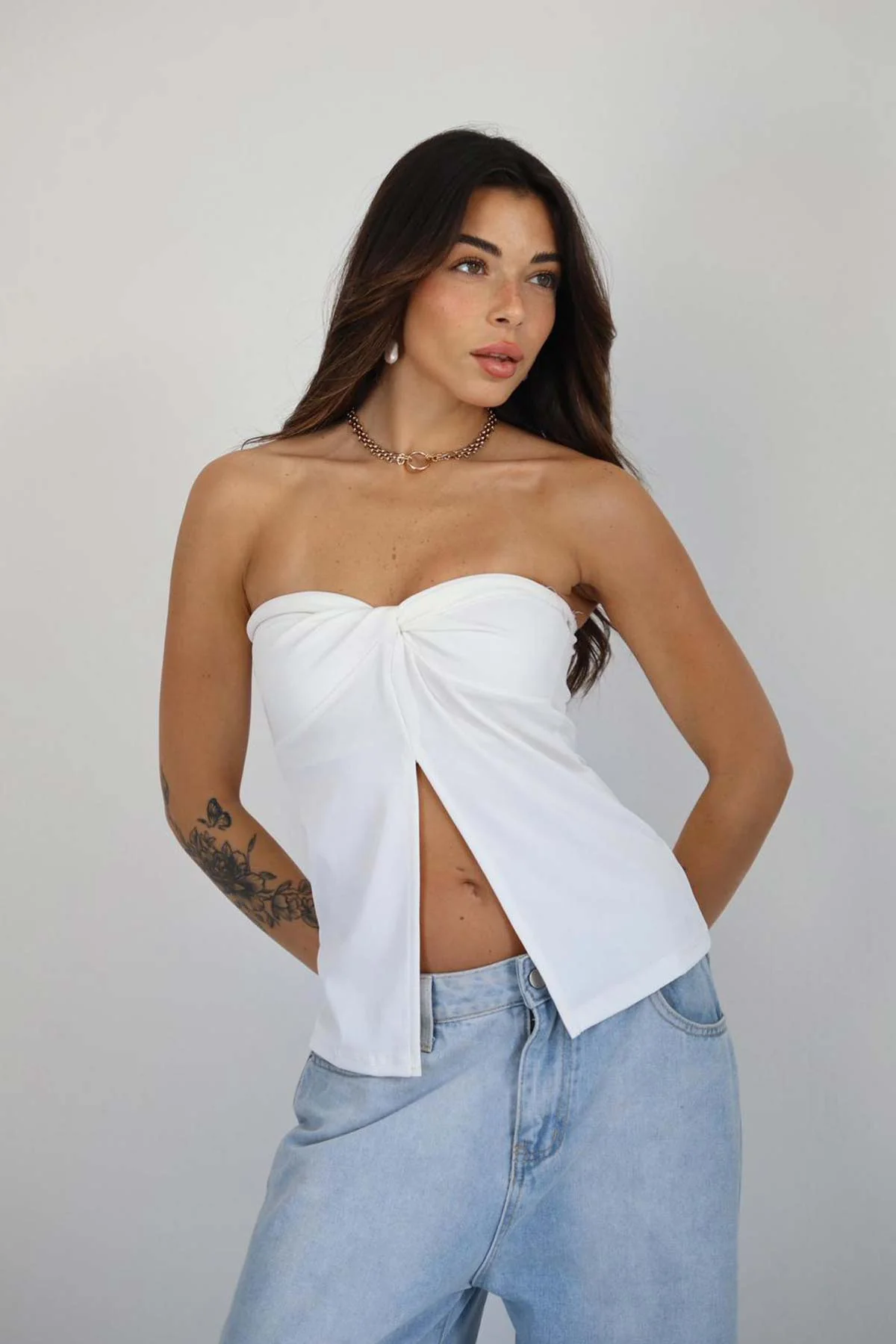 סטרפלס כיווץ בורמה לנשים - Image 6