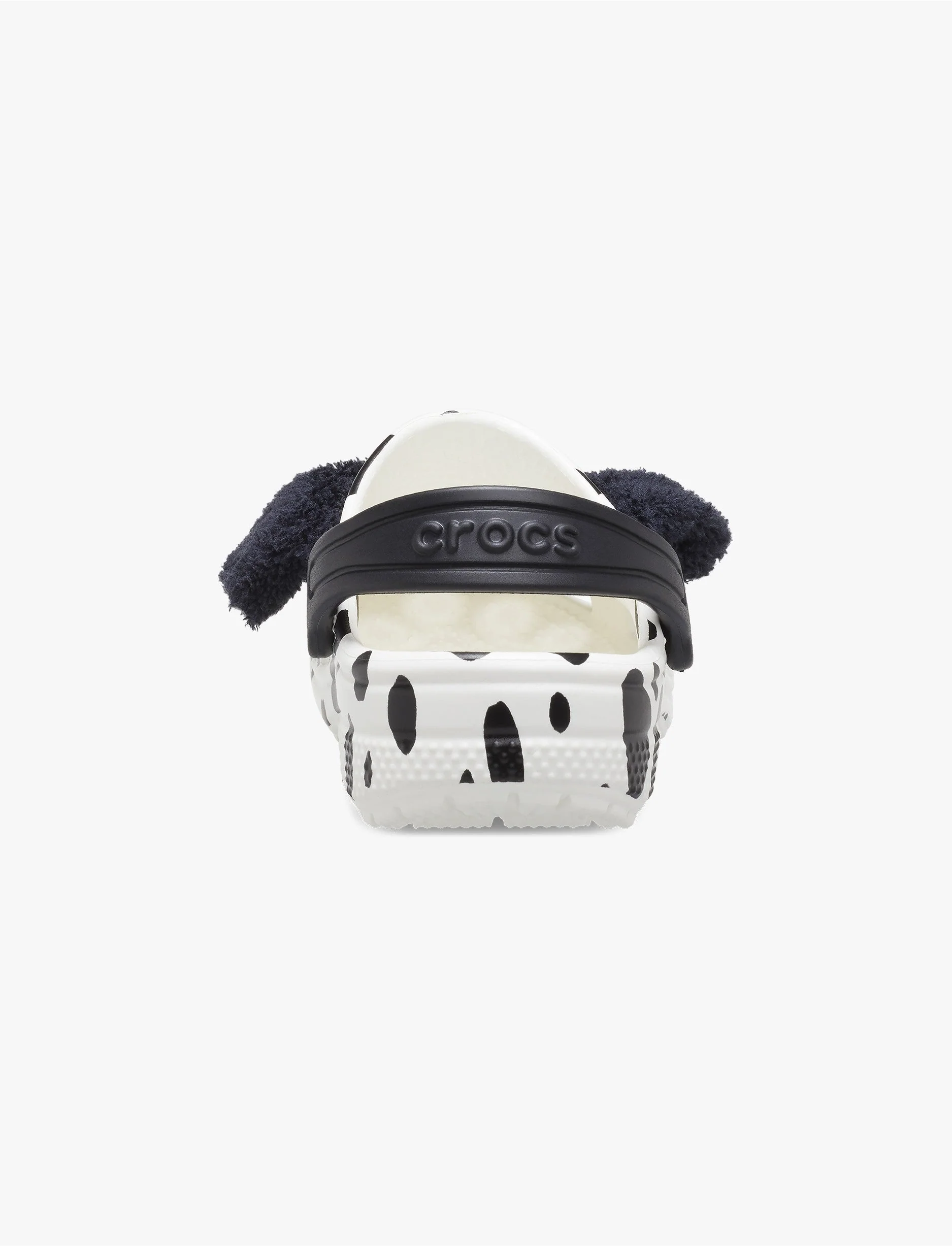 Crocs Classic I AM Dalmatian Clog T - כפכפי קלוג קרוקס לפעוטות בצבע שחור/לבן ובעיצוב דלמטי - Image 6