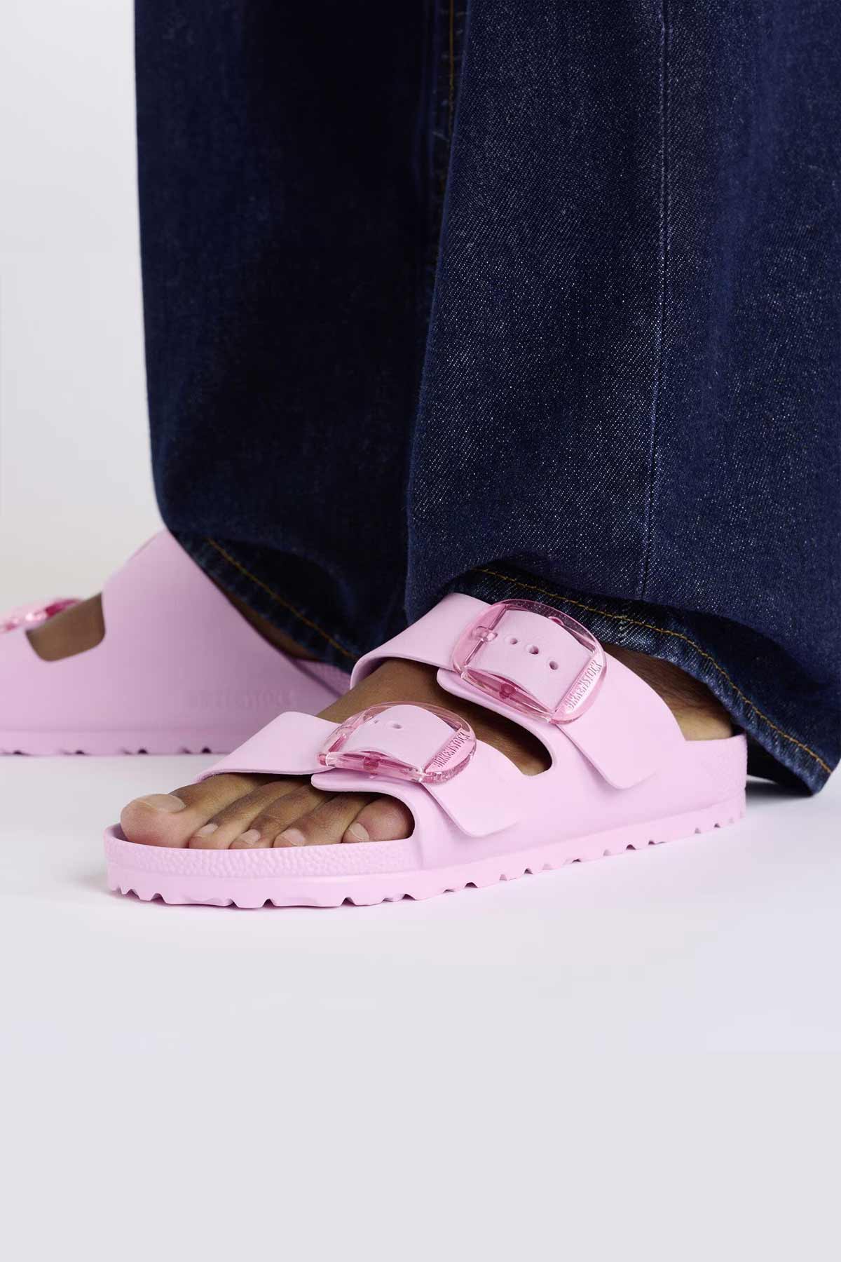 Birkenstock כפכפי Arizona Big Buckle EVA בצבע ורוד לנשים - Image 7