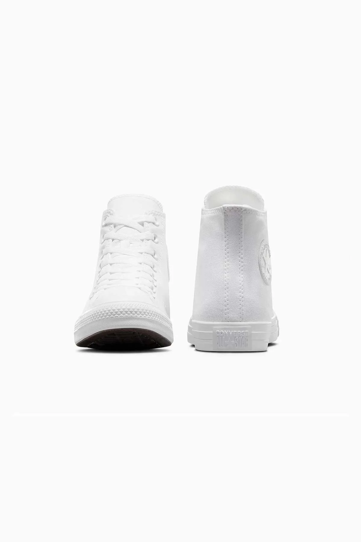 Converse Allstar נעלי סניקרס אולסטאר גבוהות בצבע שחור-לבן לנשים - Image 5