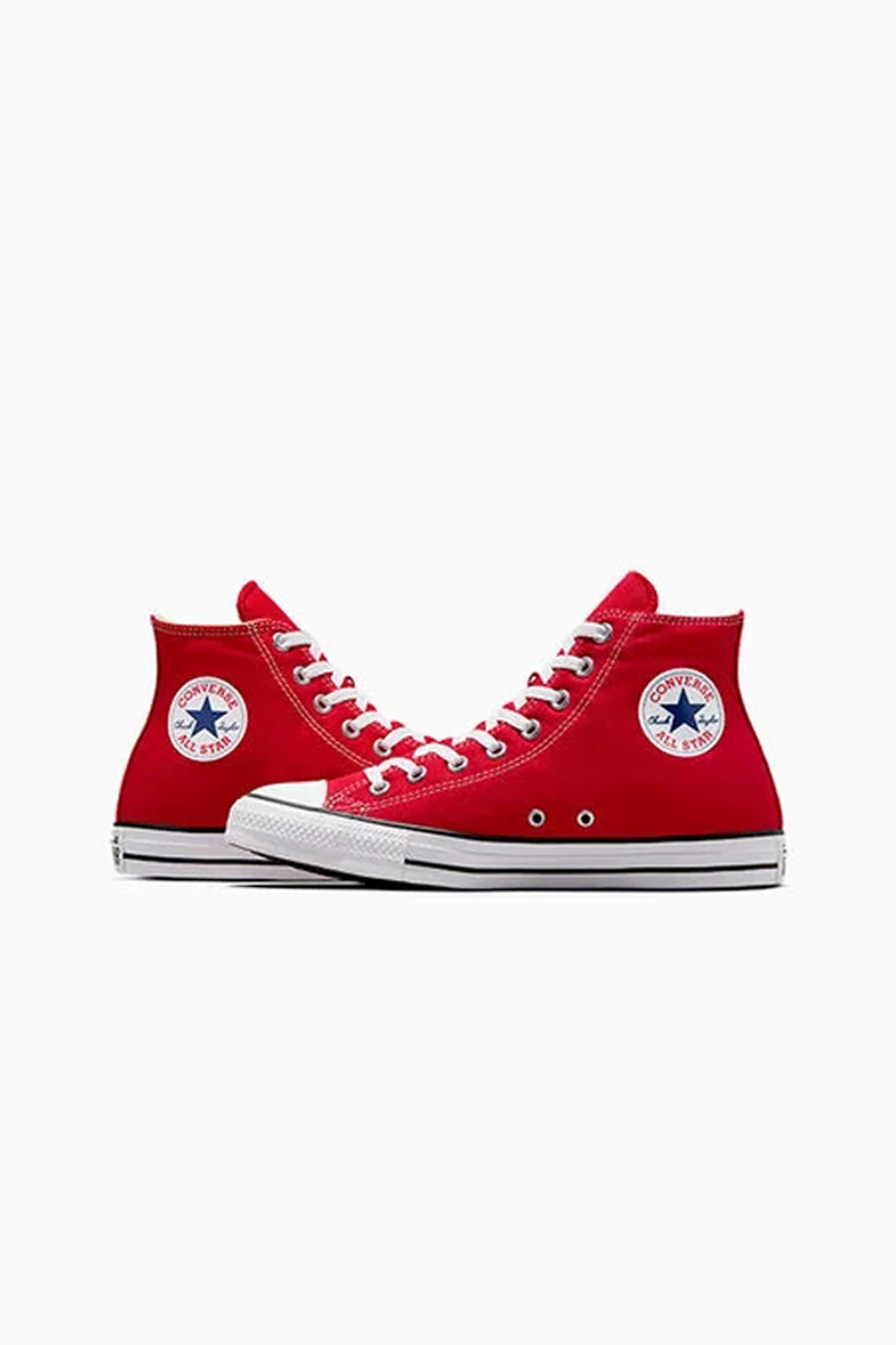 Converse Allstar נעלי סניקרס אולסטאר גבוהות בצבע אדום יוניסקס - Image 2