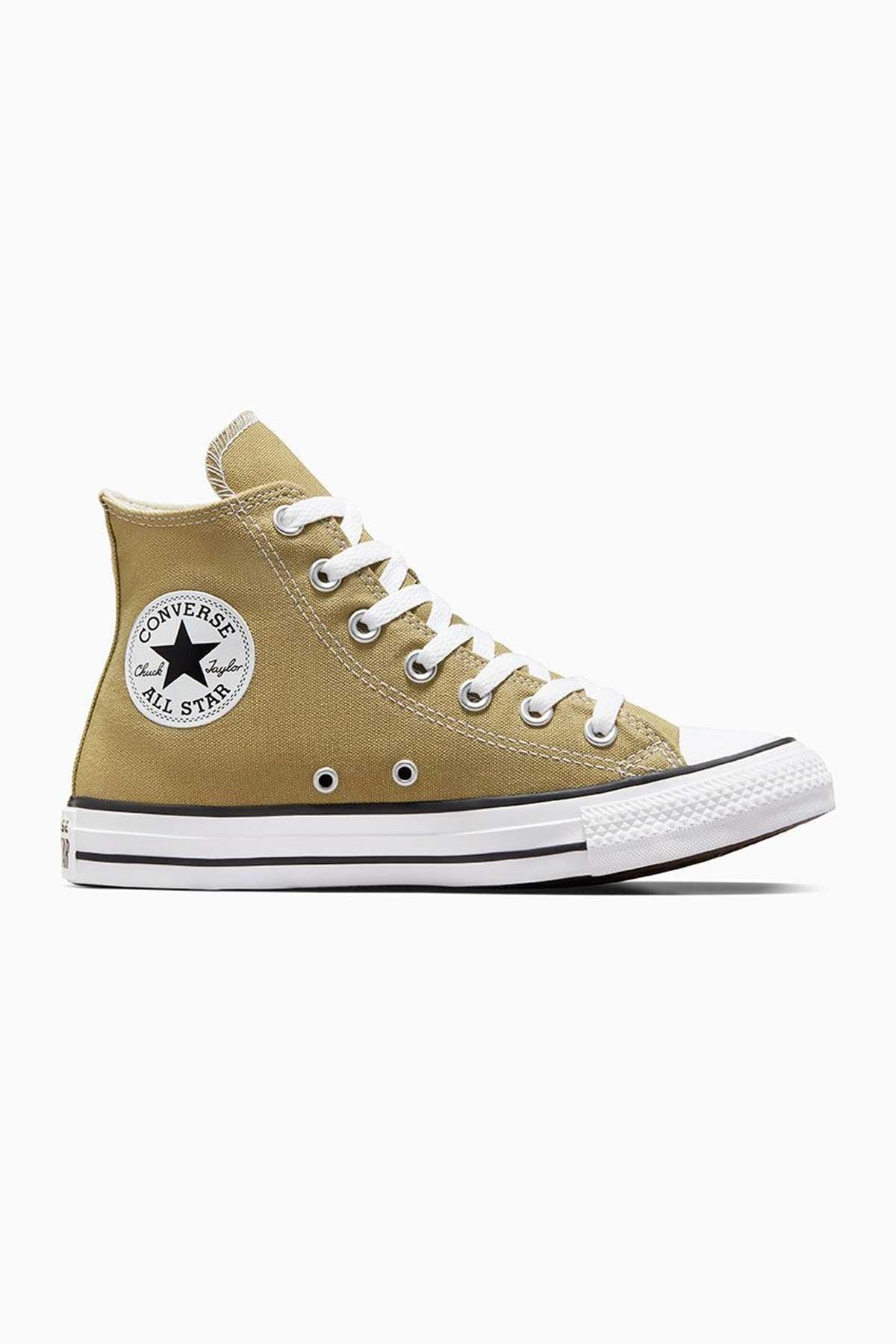 Converse Allstar נעלי סניקרס אולסטאר גבוהות בצבע קרפדה לנשים וגברים