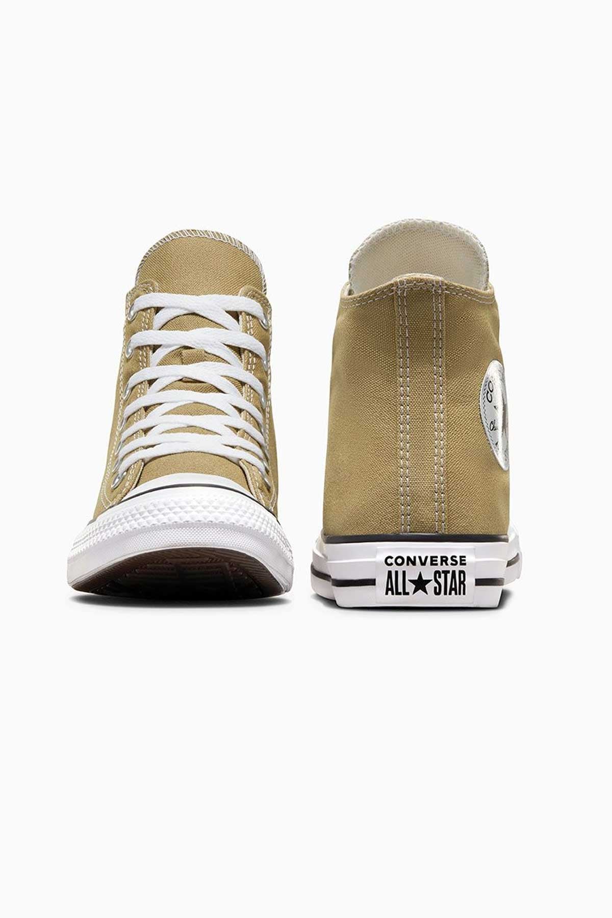 Converse Allstar נעלי סניקרס אולסטאר גבוהות בצבע קרפדה לנשים וגברים - Image 5