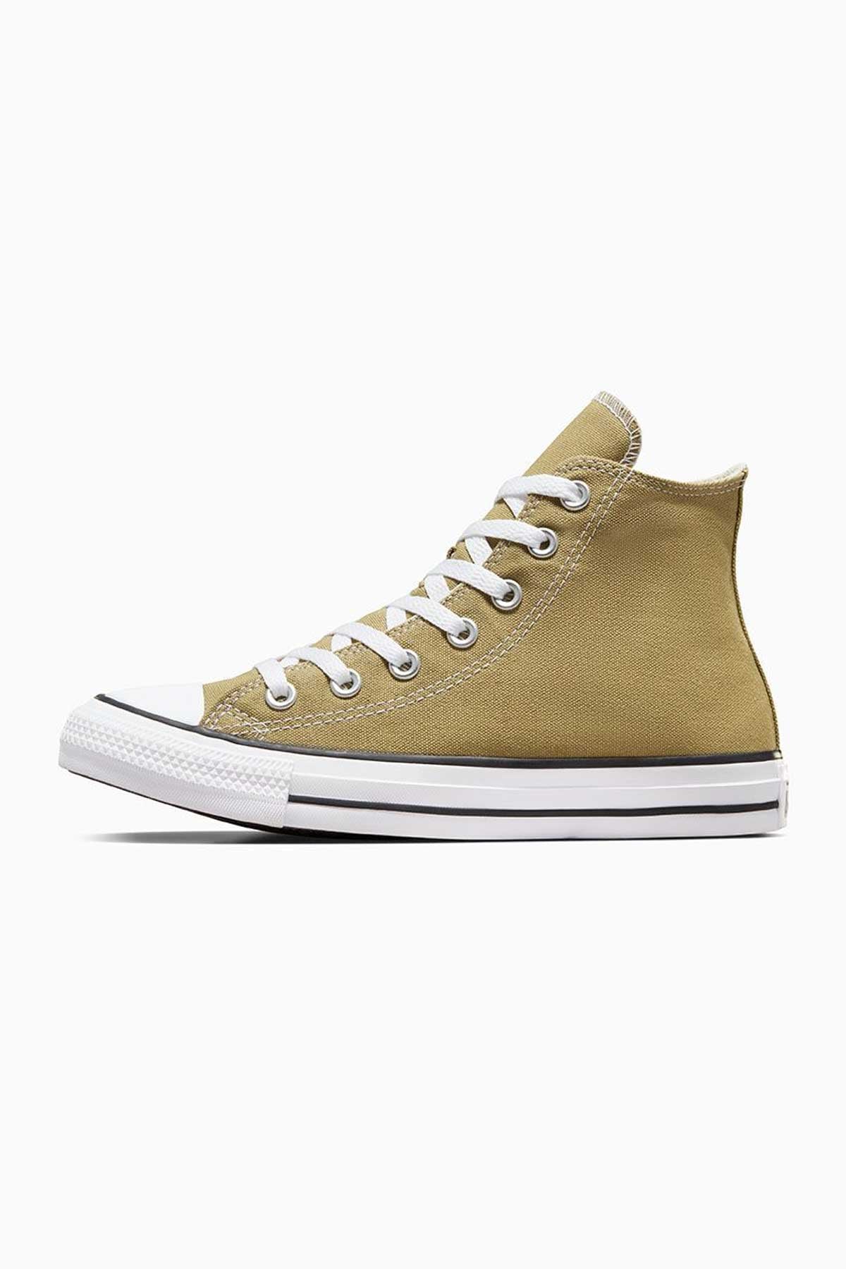 Converse Allstar נעלי סניקרס אולסטאר גבוהות בצבע קרפדה לנשים וגברים - Image 6