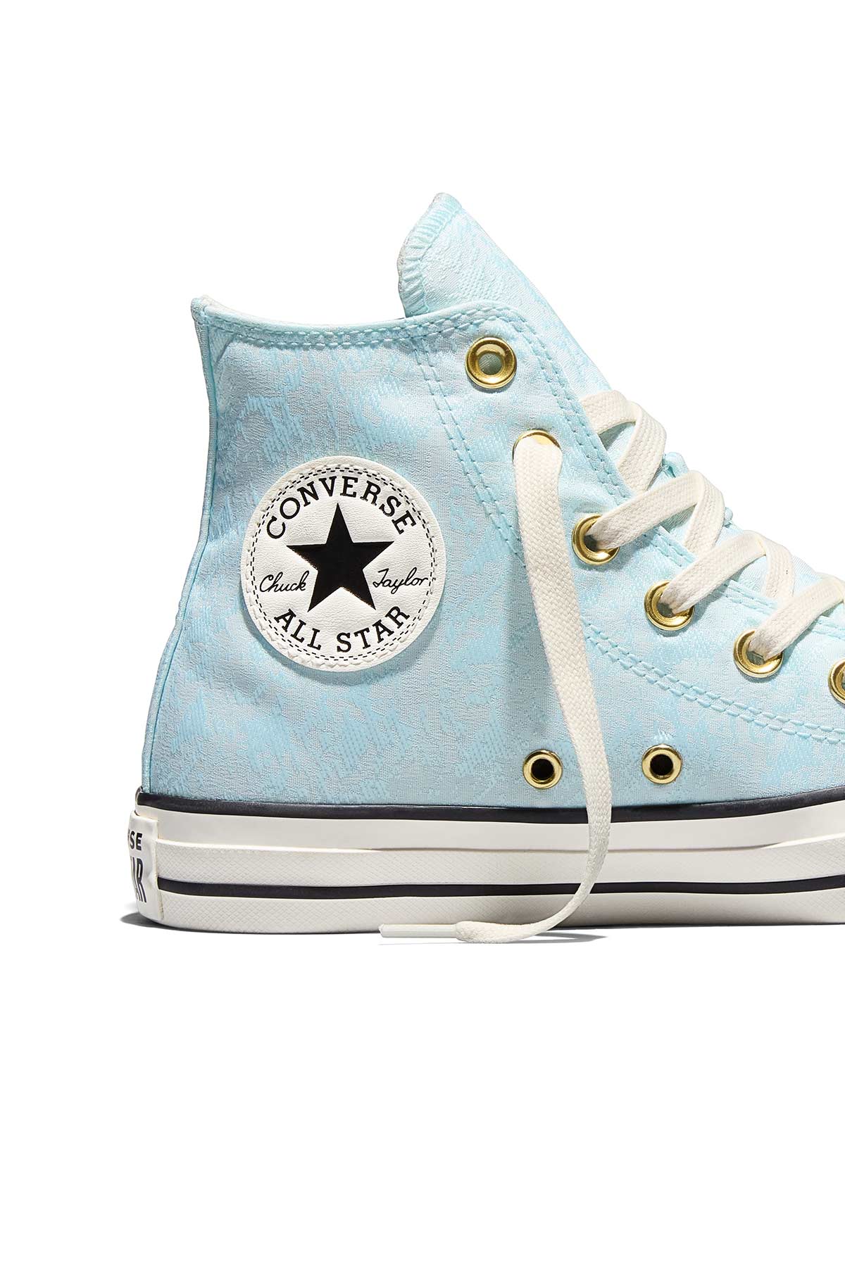 Converse Allstar נעלי סניקרס אולסטאר גבוהות בצבע Rained Out לנשים - Image 5