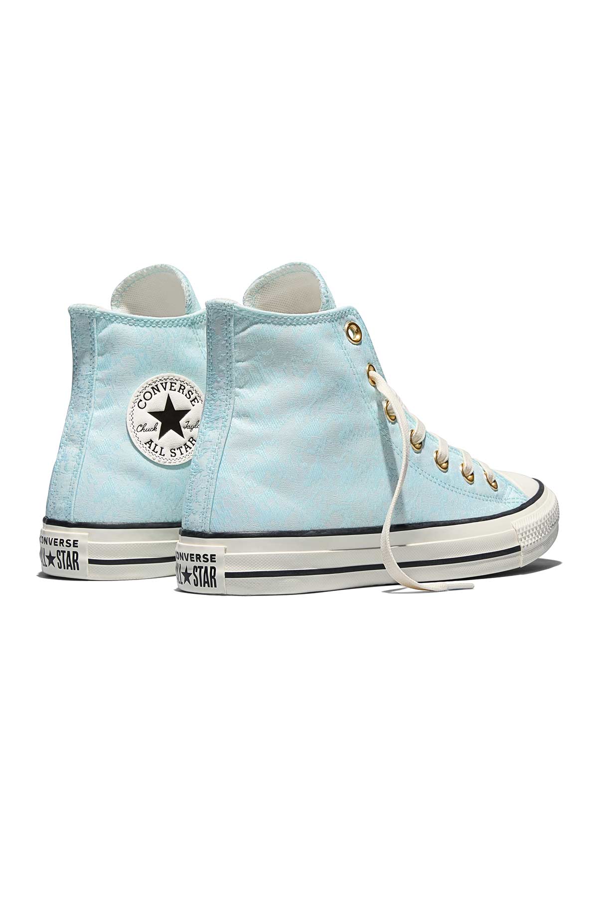 Converse Allstar נעלי סניקרס אולסטאר גבוהות בצבע Rained Out לנשים - Image 6