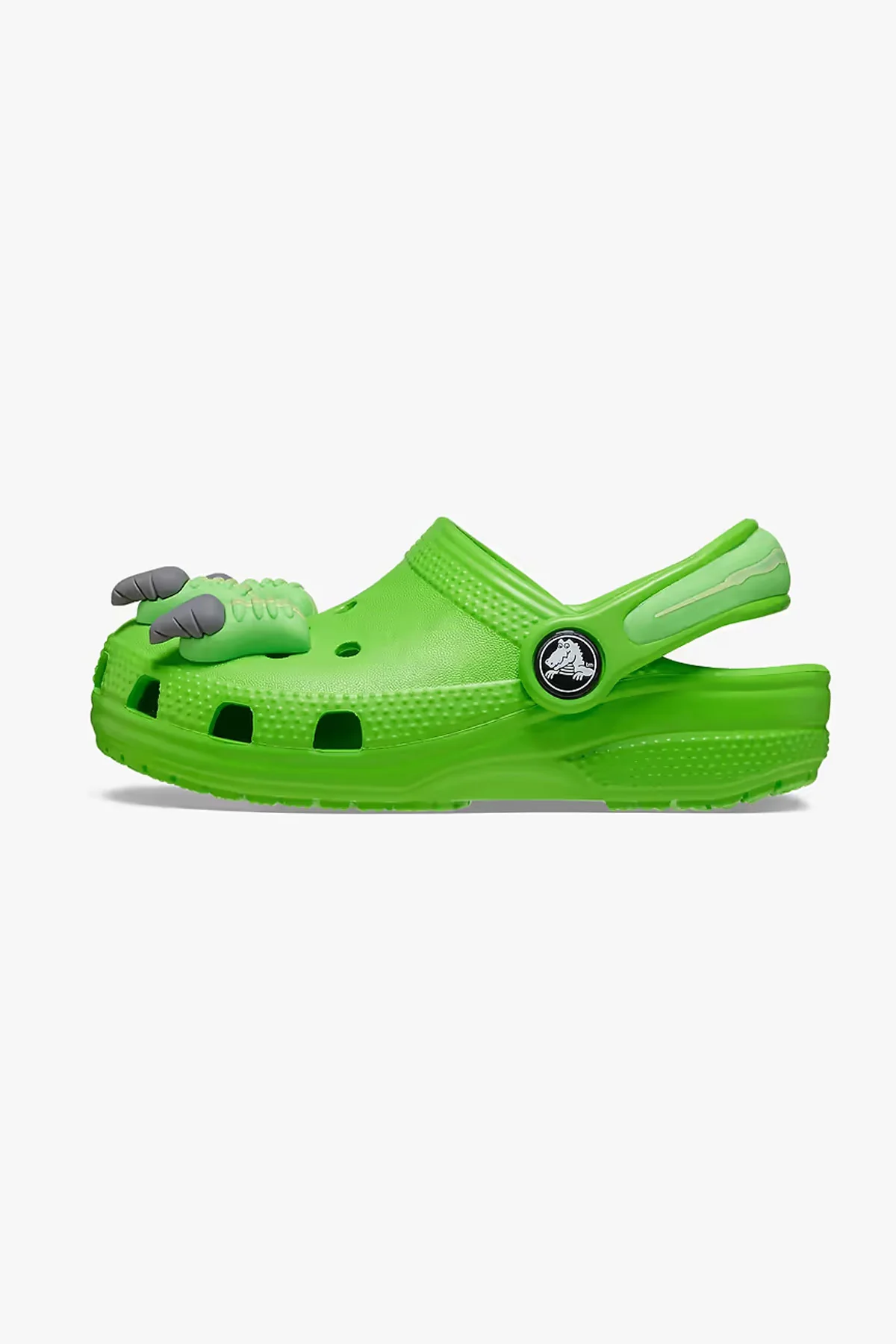 Crocs Classic I AM Dinosaur Clog T - כפכפי קרוקס לילדים דינוזאור בצבע ירוק - Image 6